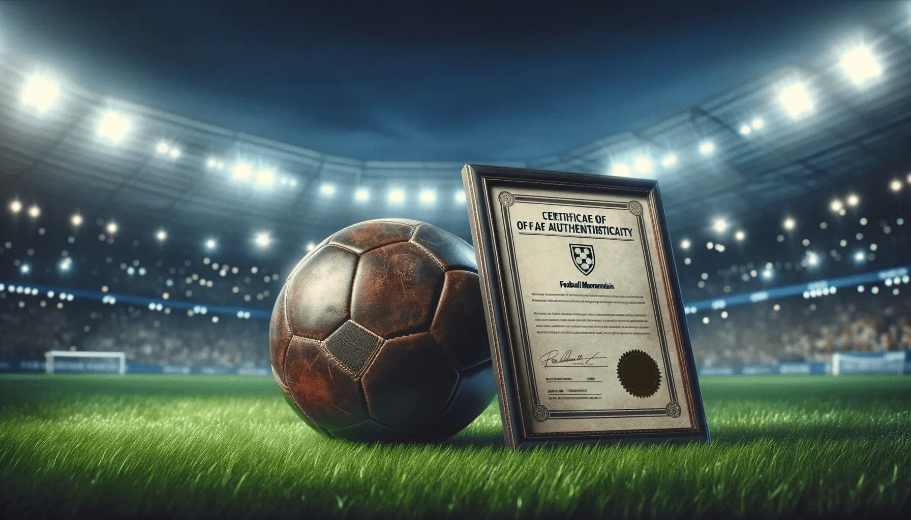 Football Memorabilia COA: Authentic Heritage