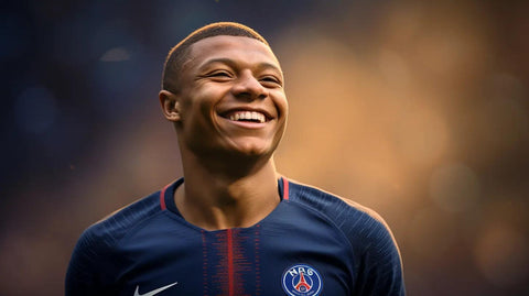 Translation missing: nl.Kylian Mbappé: Modern gesigneerde voetbalshirts Briljant