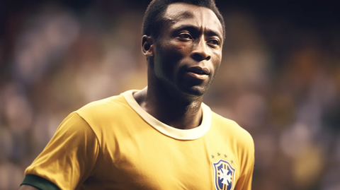 Translation missing: nl.Pelé: Edson Arantes do Nascimento gesigneerde voetbalshirts