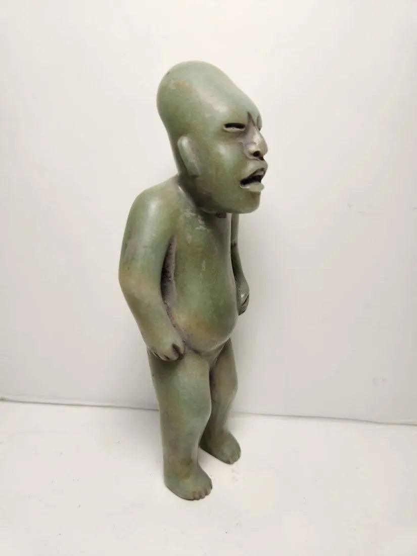 Olmec Jade Standing Figure - 12th Century BCE to 4th Century CE | Important Find