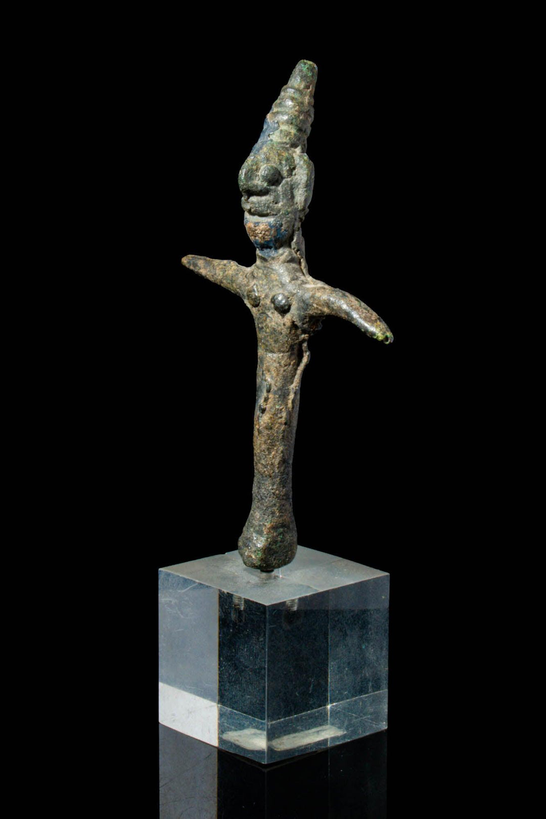 Phoenician Bronze Goddess Statuette - 6th to 4th Century BCE | Ancient Art Form