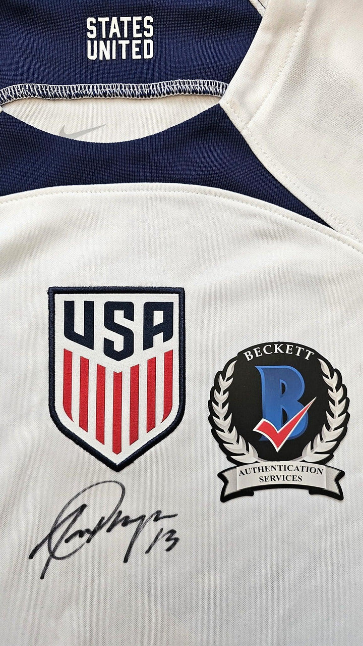 Alex Morgan 13 USA 2022-2023 Signed Jersey | Inspirational USWNT Icon