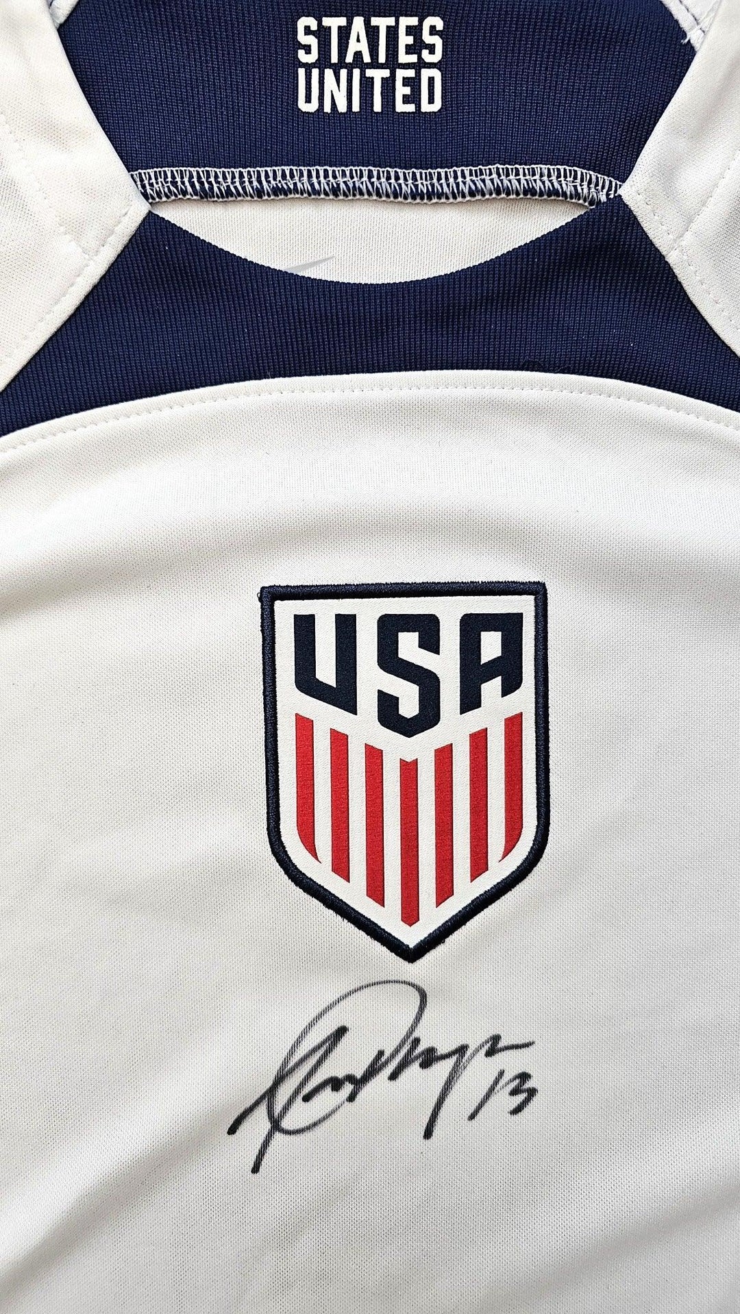 Alex Morgan 13 USA 2022-2023 Signed Jersey | Inspirational USWNT Icon