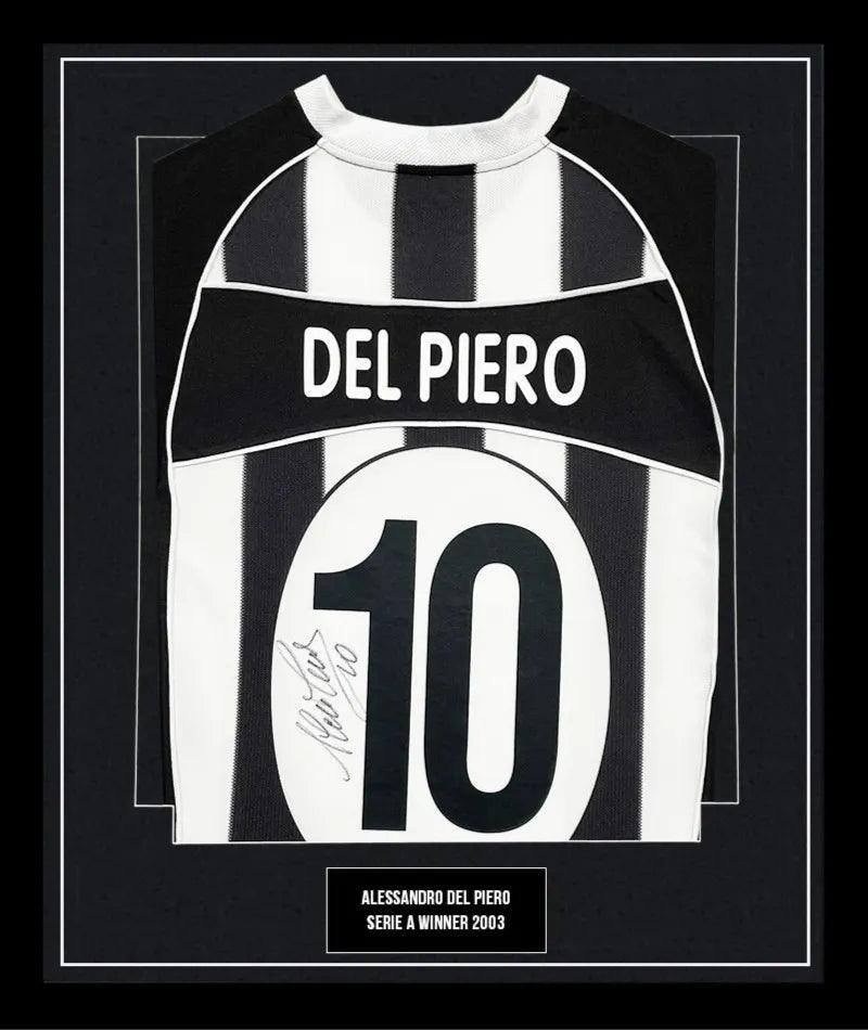 Alessandro Del Piero 10 Juventus 2002-2003 - Signed Soccer Shirt | Firma Stella