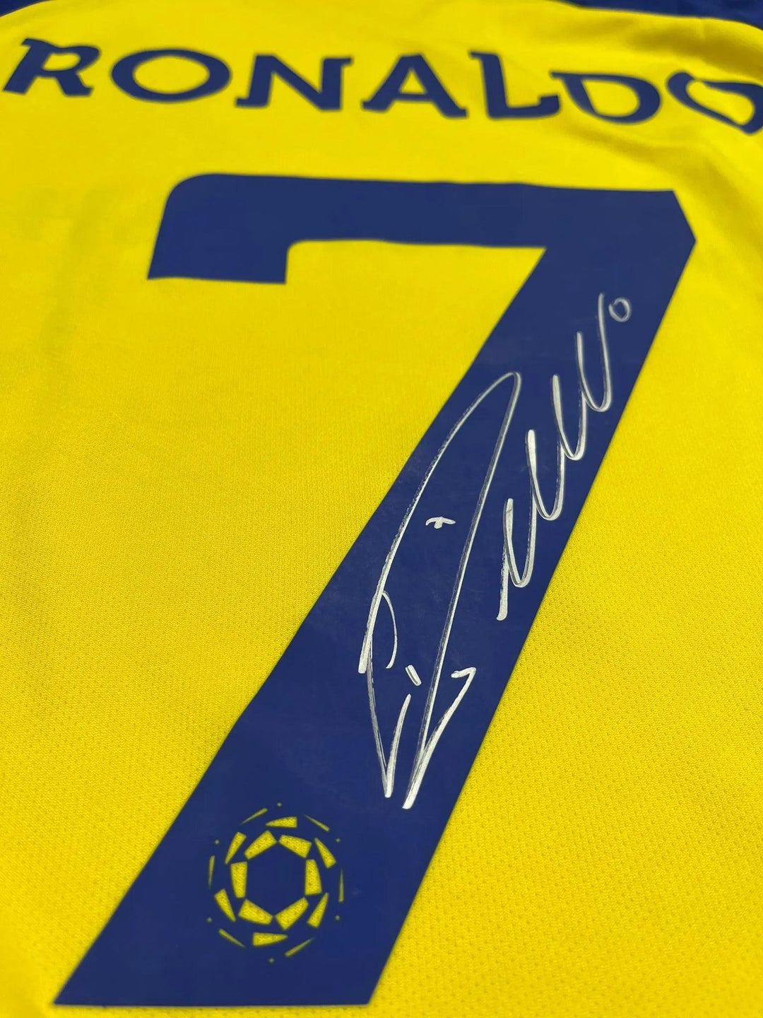 Cristiano Ronaldo 7 Al Nassr 2023-2024 - CR7 Signed Soccer Shirt