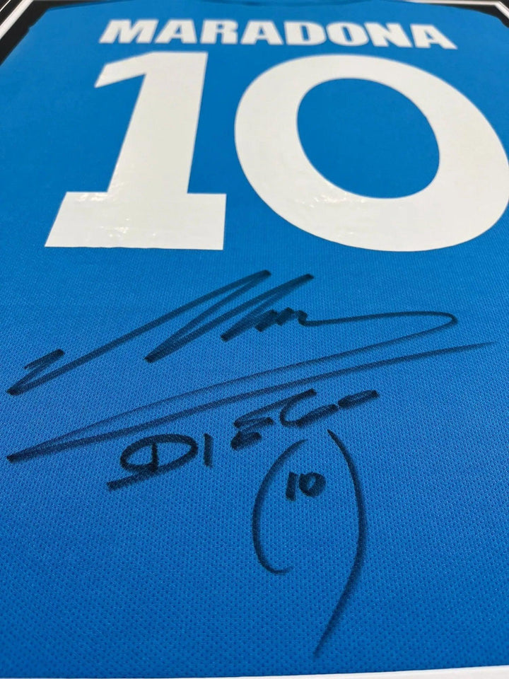 Diego Maradona 10 Napoli 1984 - 1991 Legend - Signed Soccer Shirt | Firma Stella