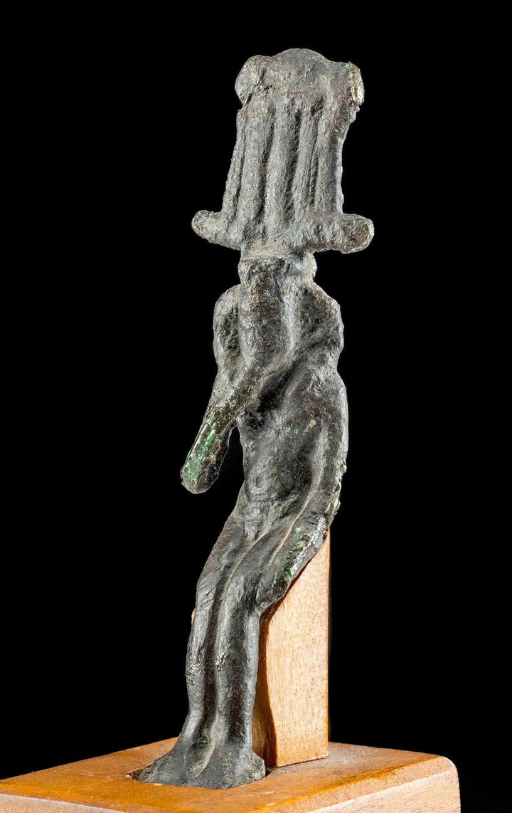 Egyptian Bronze Harpokrates Statue - Ptolemaic Period | Ex-Mitry Collection