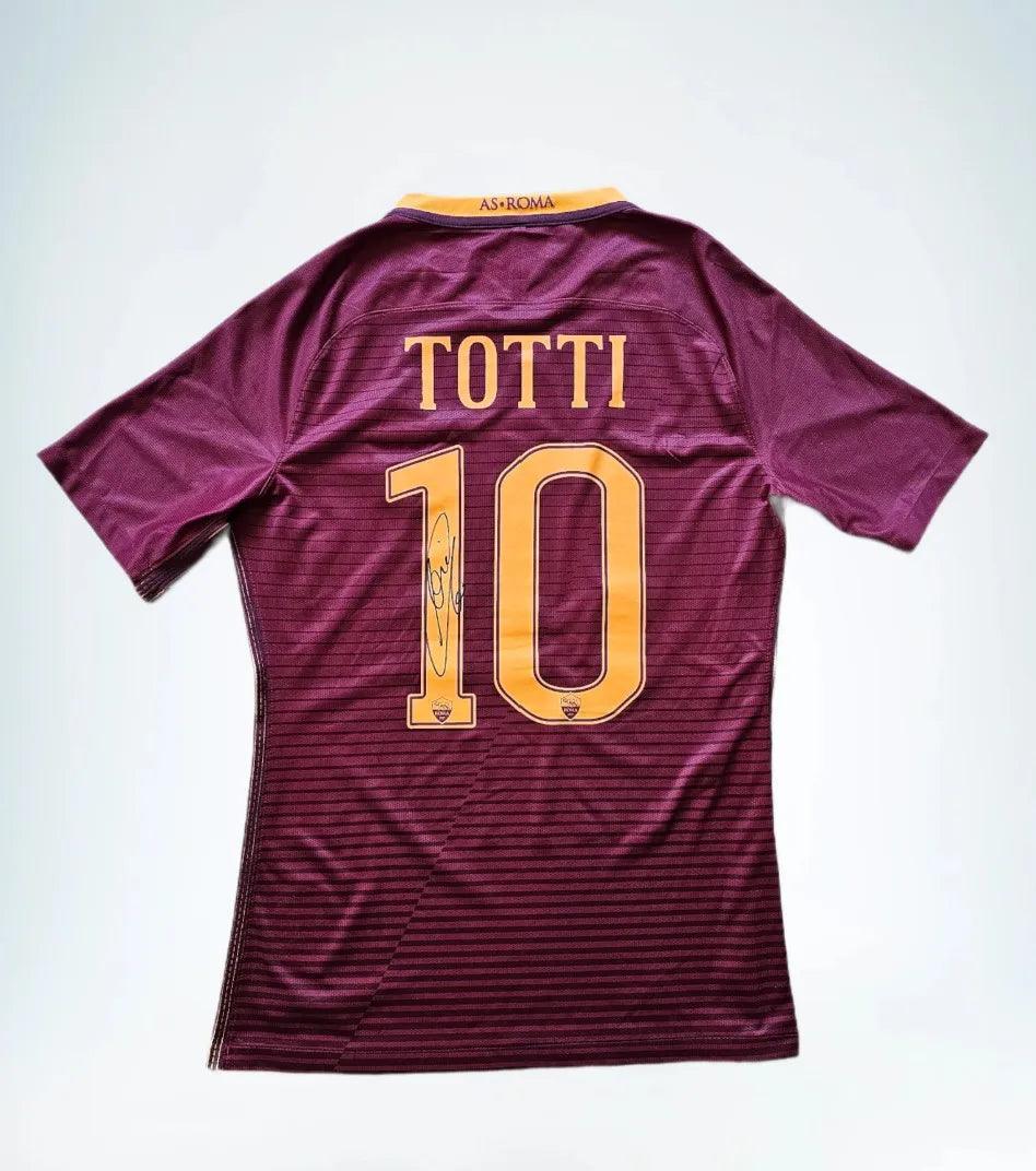 Francesco Totti 10 Roma - Player Issued Shirt | Exclusive Christmas Box