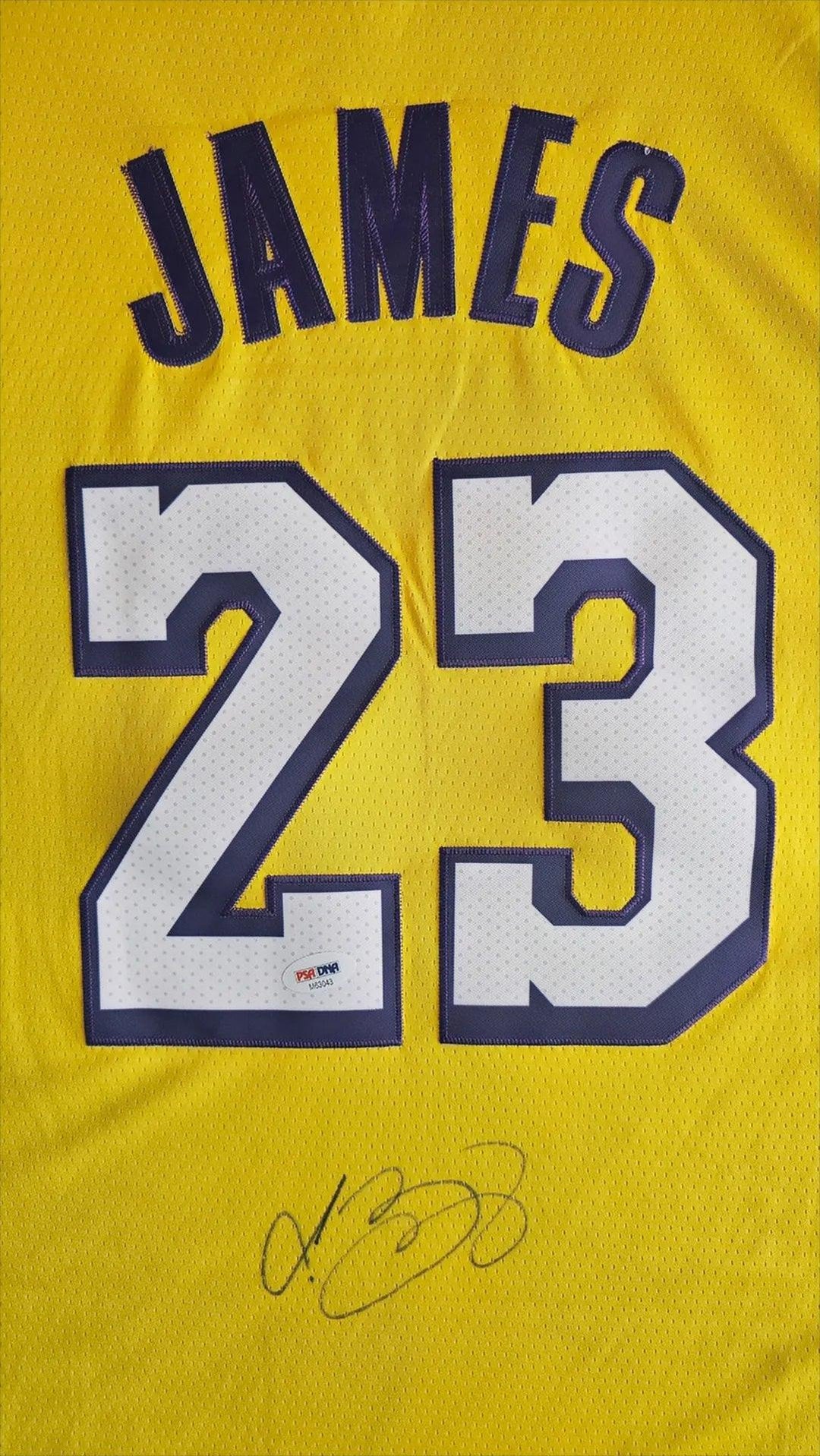 Lebron James 23 LA Lakers 2020-2021 - Signed Basketball Jersey | All Time Points Leader