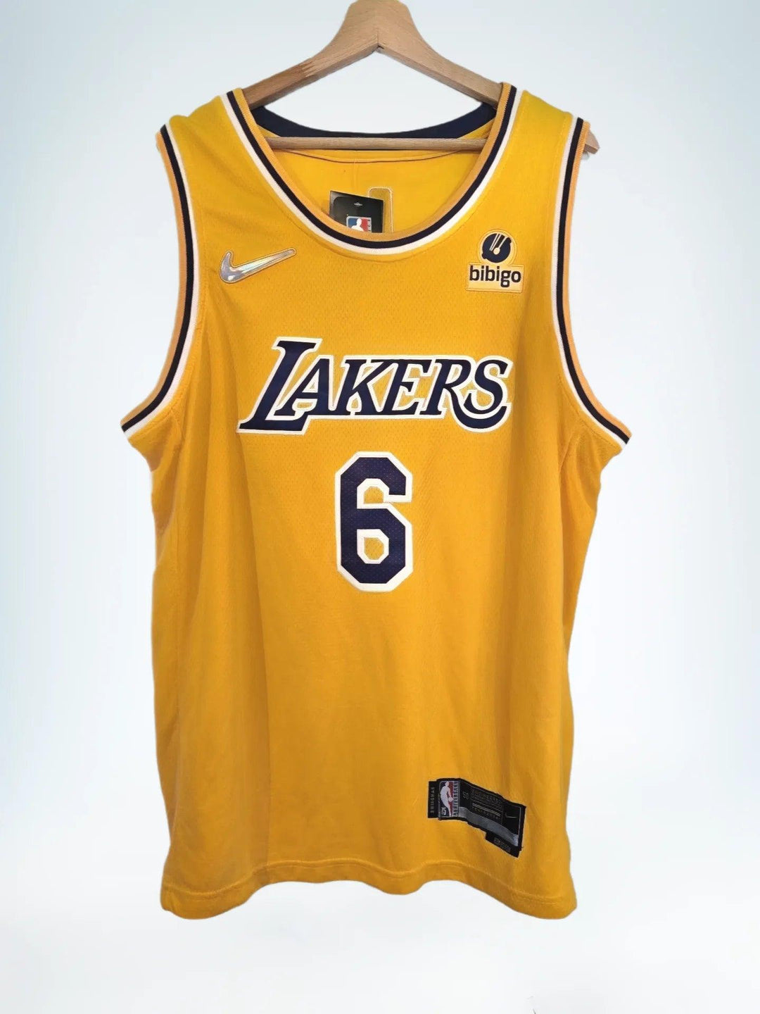 Lebron James 6 LA Lakers Home - Signed Basketball Jersey | King James