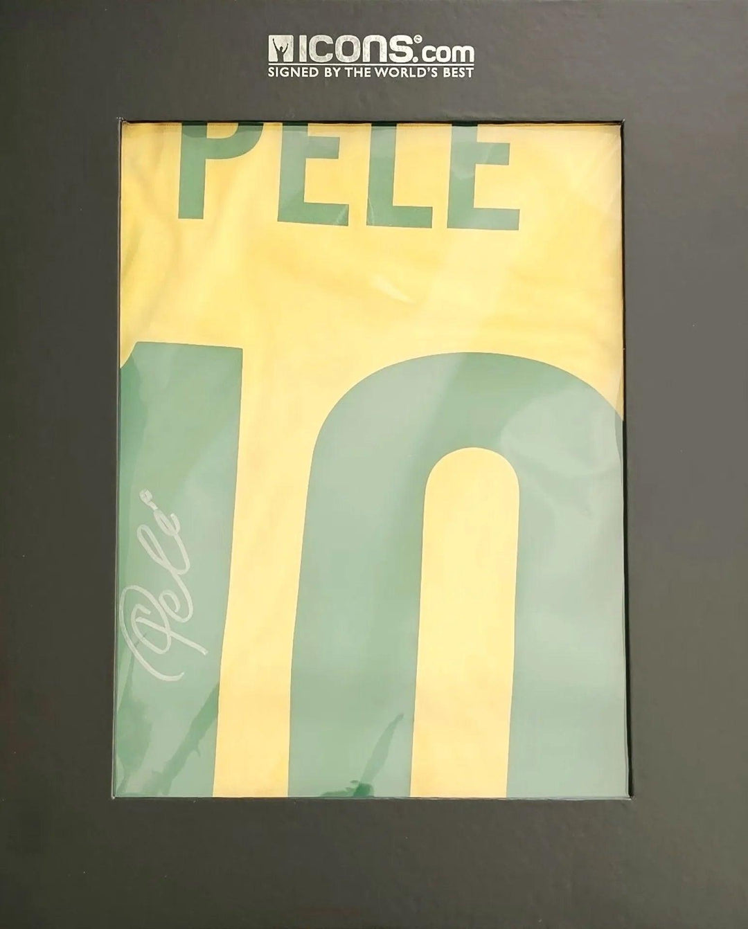 Pele Brazil 10 1970 Home - Signed Soccer Shirt | Rare FIFA Certified Edition