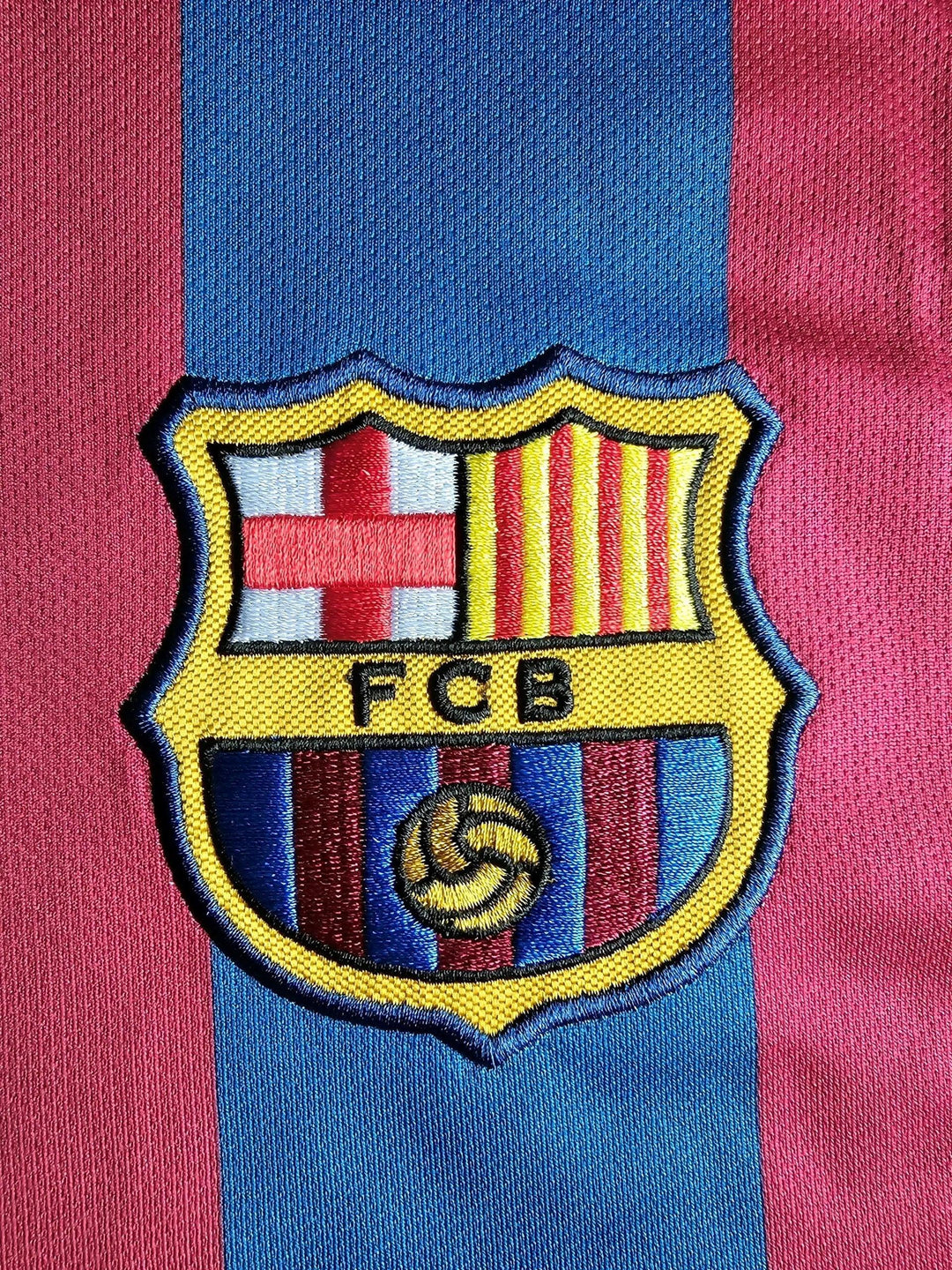 Ronaldinho 10 FC Barcelona 2006 Home - Signed Soccer Shirt | UEFA Champions League Final