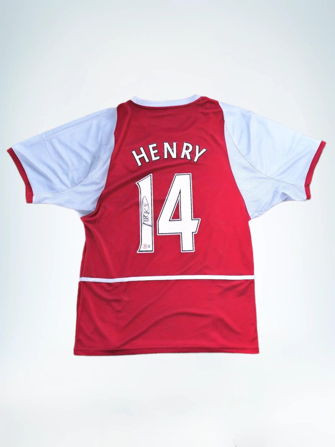 Thierry Henry 14 Arsenal 2002-2003 Thuis - Gesigneerd voetbalshirt | Premier League Icoon