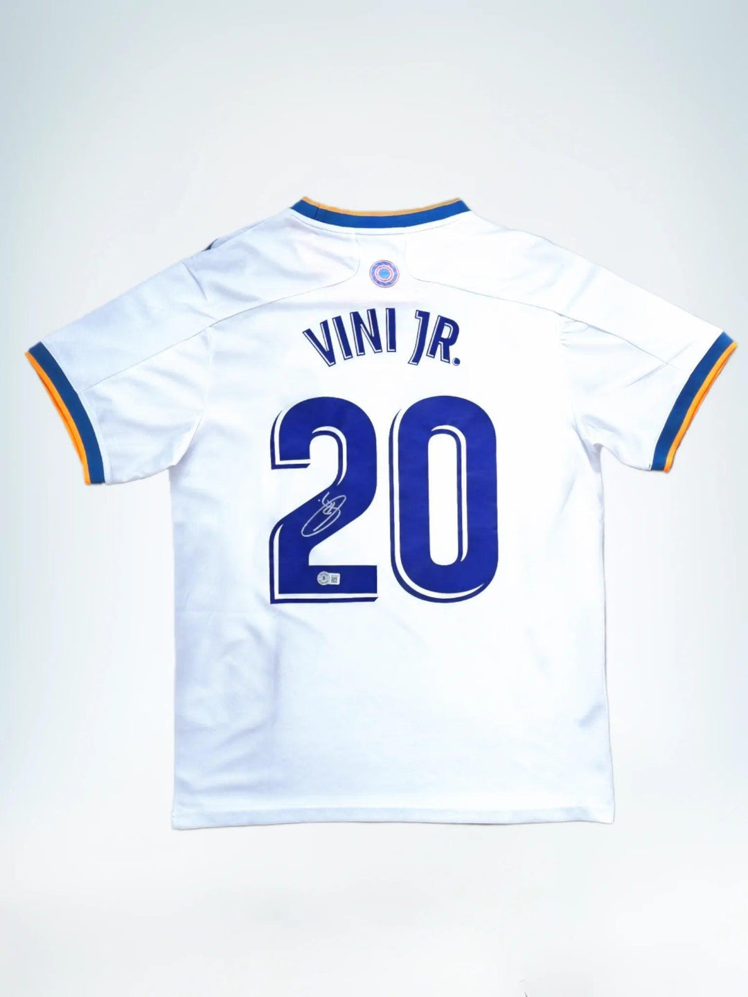 Vinicius Jr 20 Real Madrid 2021-2022 Thuis - Gesigneerd voetbalshirt | Toekomst van Madrid