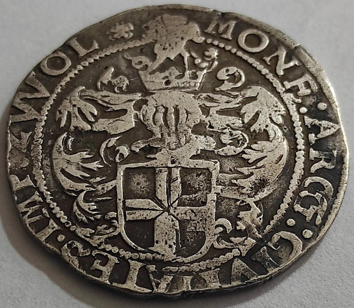 Netherlands Zwolle Silver Arendrijksdaalder - 1649 | Emperor Ferdinand III Extremely Rare