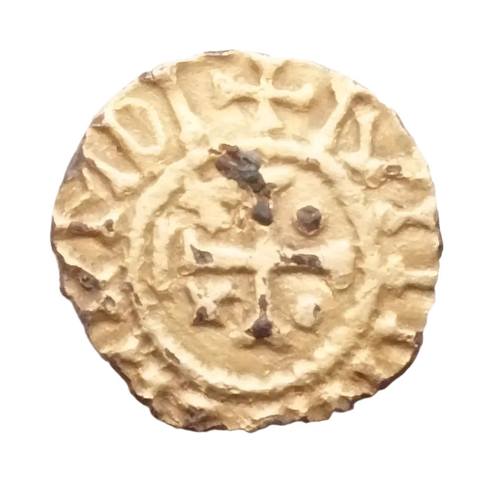 Merovingian Golden Tremissis or Triens - 500 to 600 CE | Very rare and possibly unique