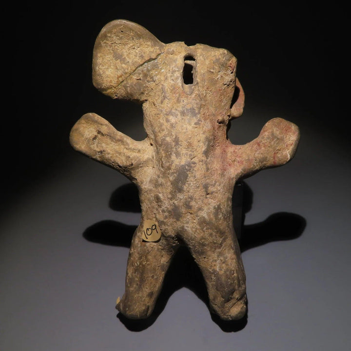 Teotihuacan Terracotta Whistle Figure - 4th to 8th Century CE | Very Rare and Published