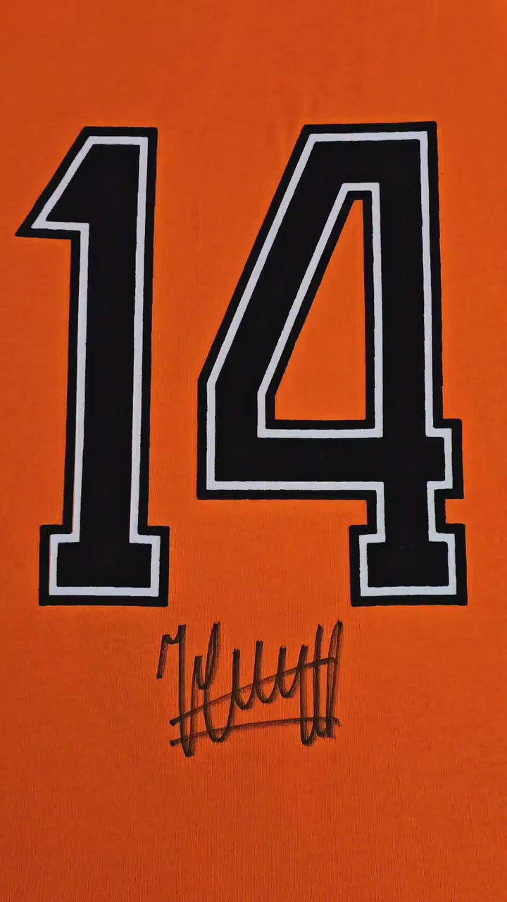 Johan Cruijff 14 Holland WK 1974 - Gesigneerd voetbalshirt | Iconisch nummer, authentieke memorabilia